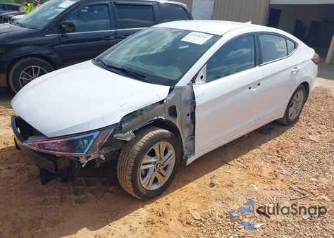 2019 Hyundai Elantra Sel from USA, damaged, VIN 5NPD84LF3KH450958